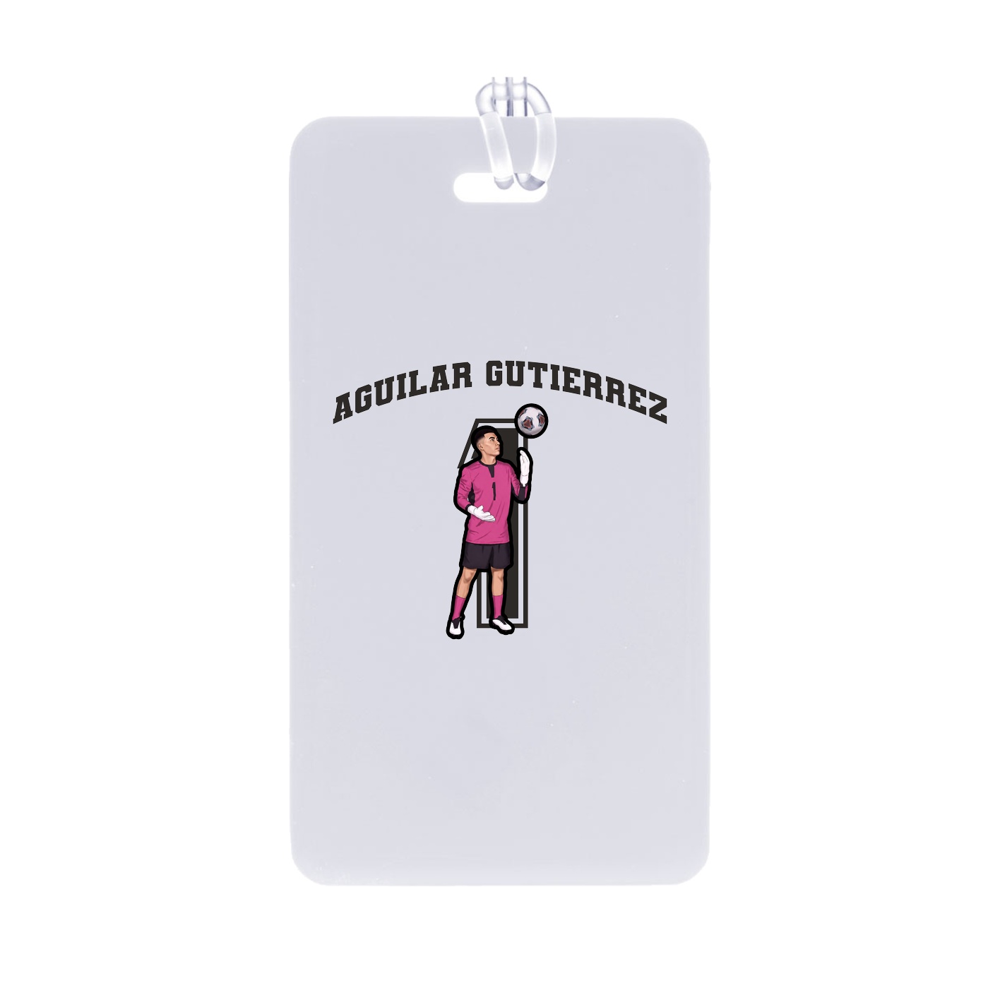 Bag Tag — Number in Classic