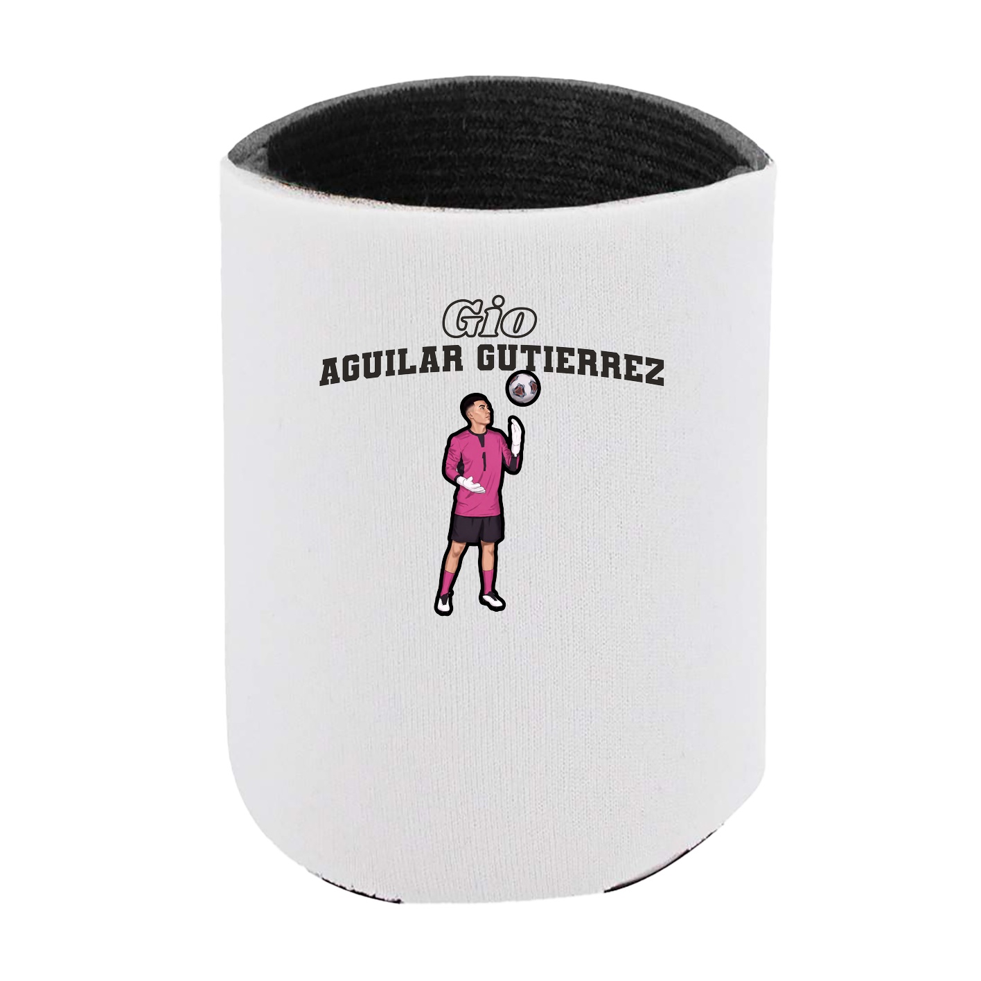 Can Holder — Name Arch in White