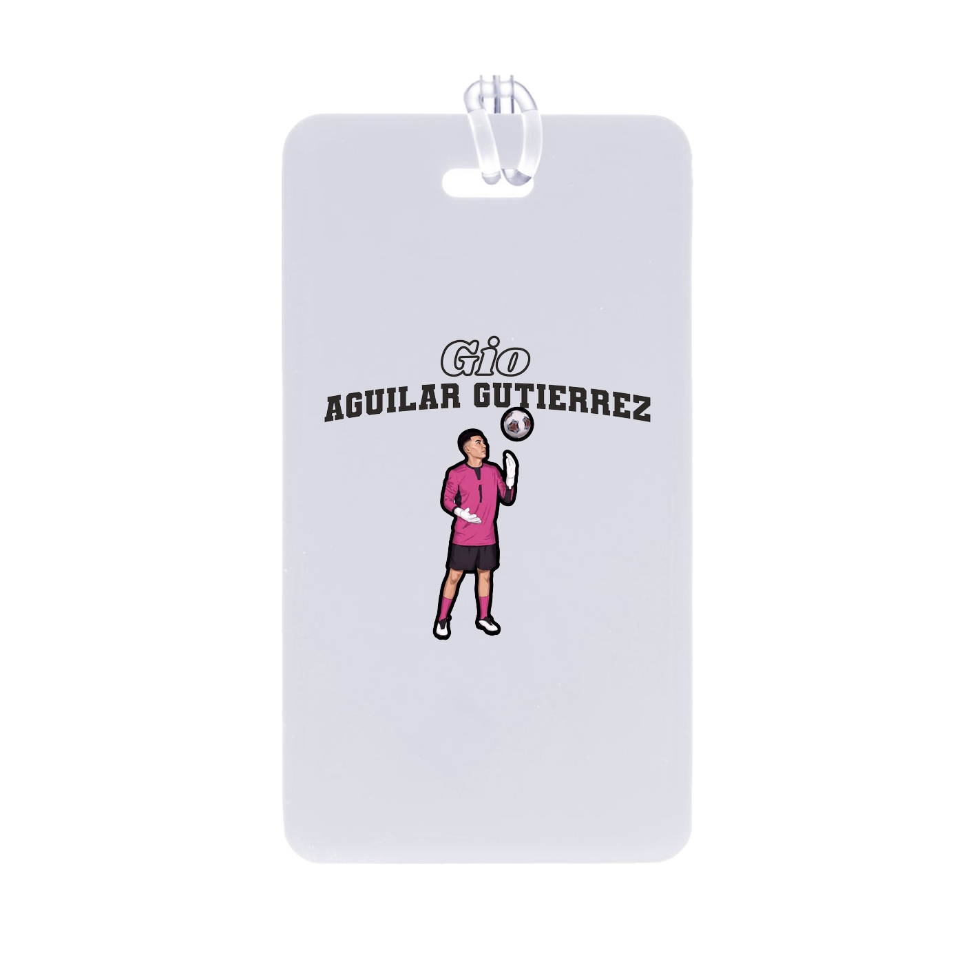 Bag Tag — Name Arch in Classic