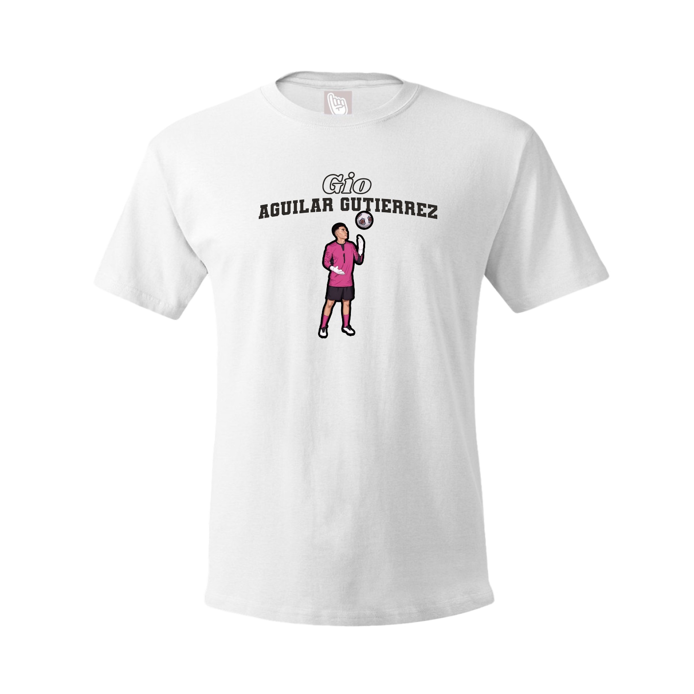 Tee — Name Arch in White