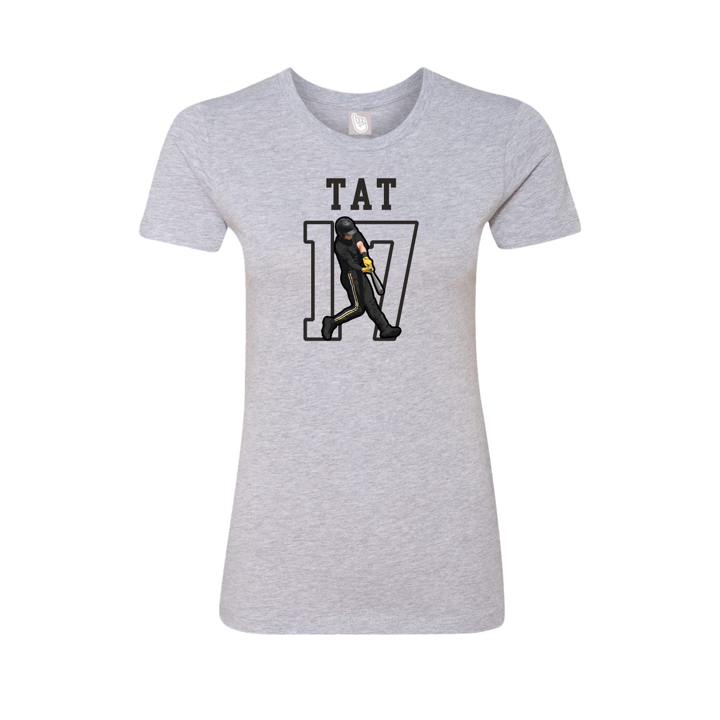 Fitted Women's Tee — Shirsey in Grey