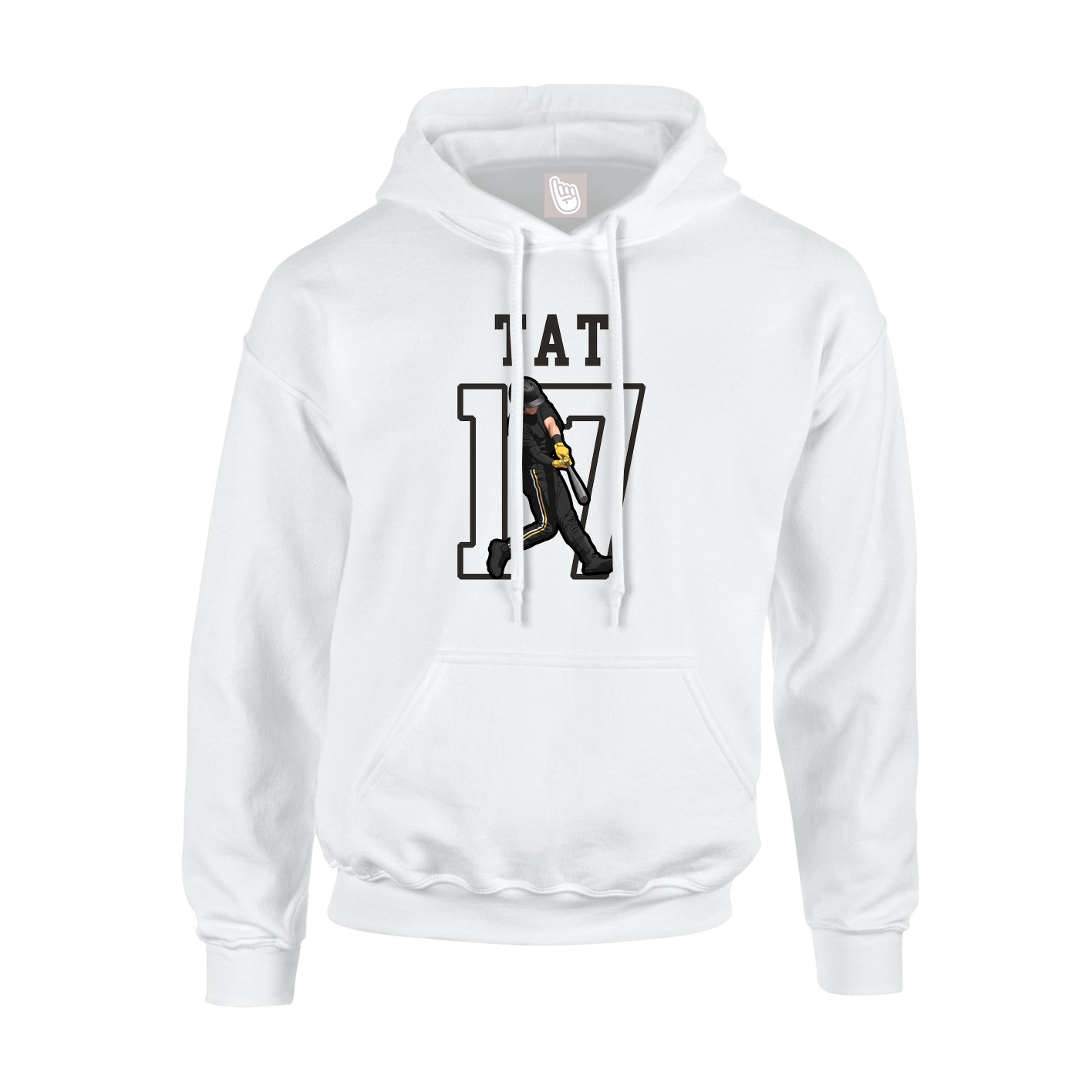 Hoodie — Shirsey in White
