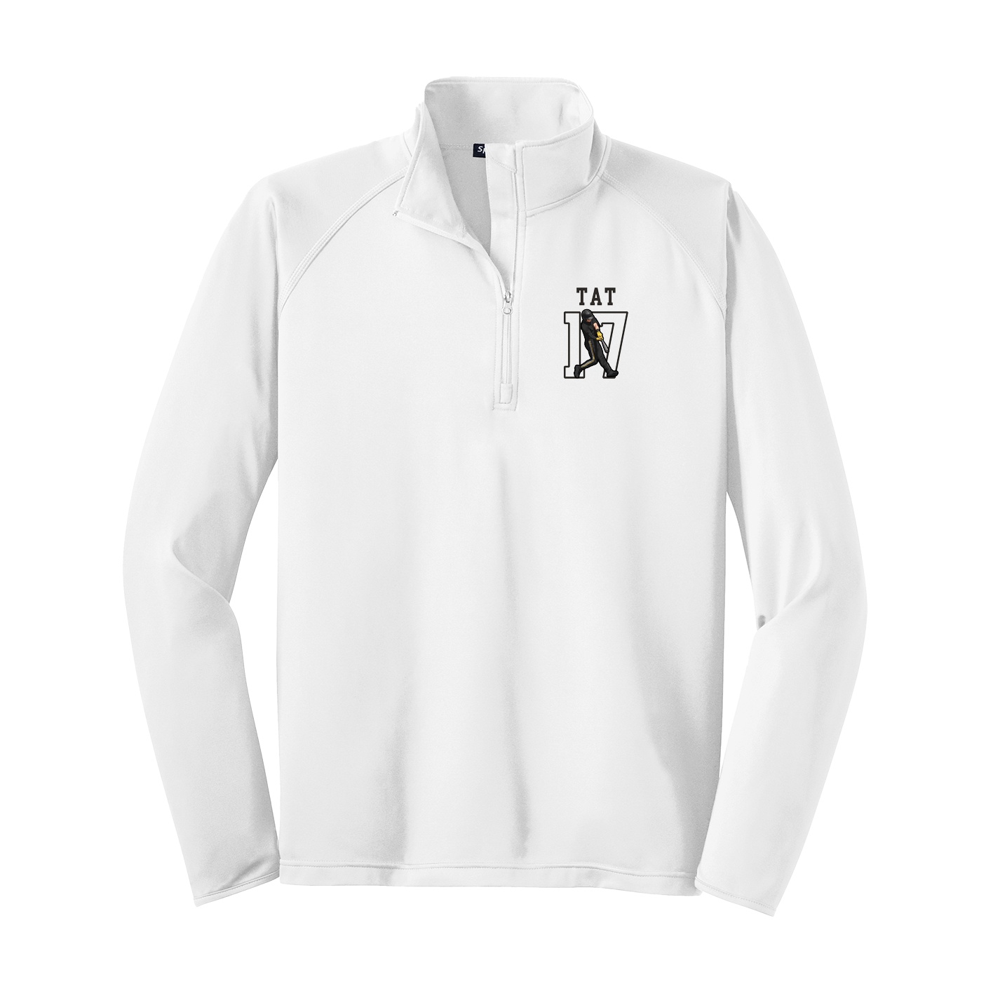 Q-Zip Pullover — Shirsey in White