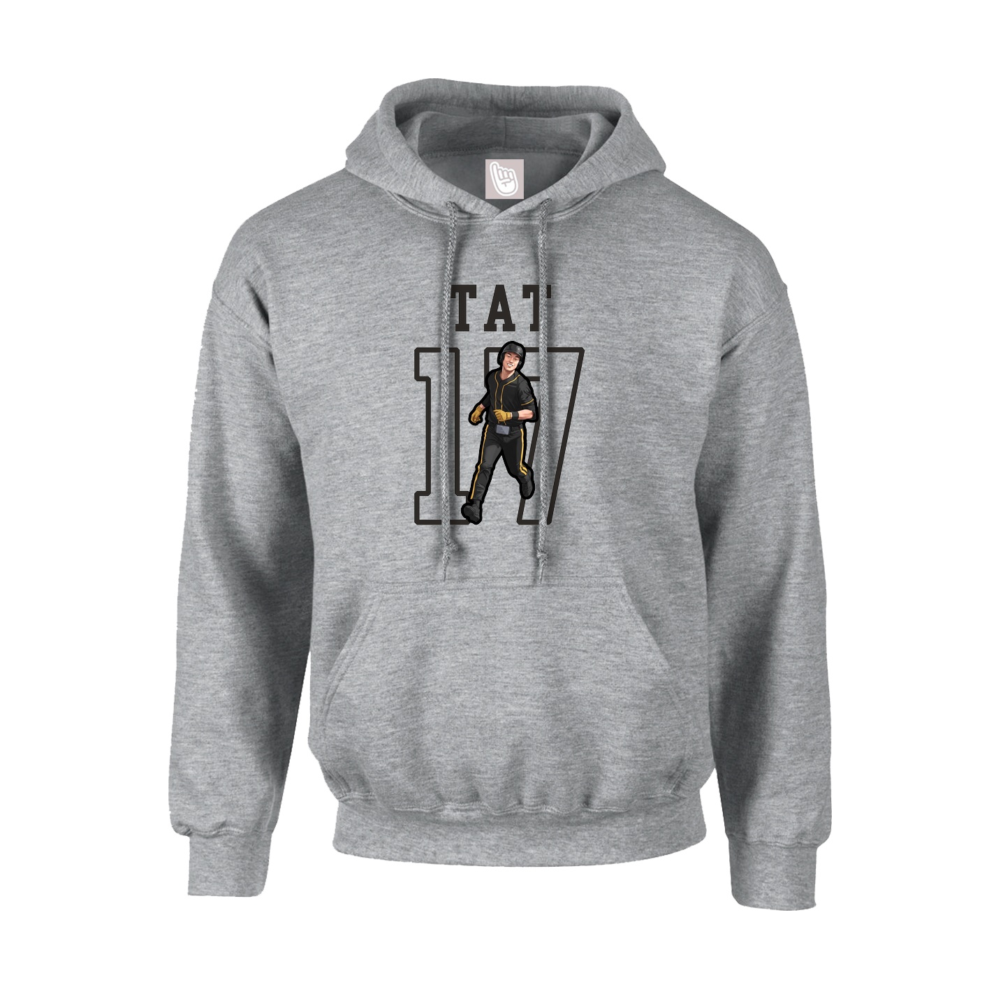 Youth Hoodie — Shirsey in Grey