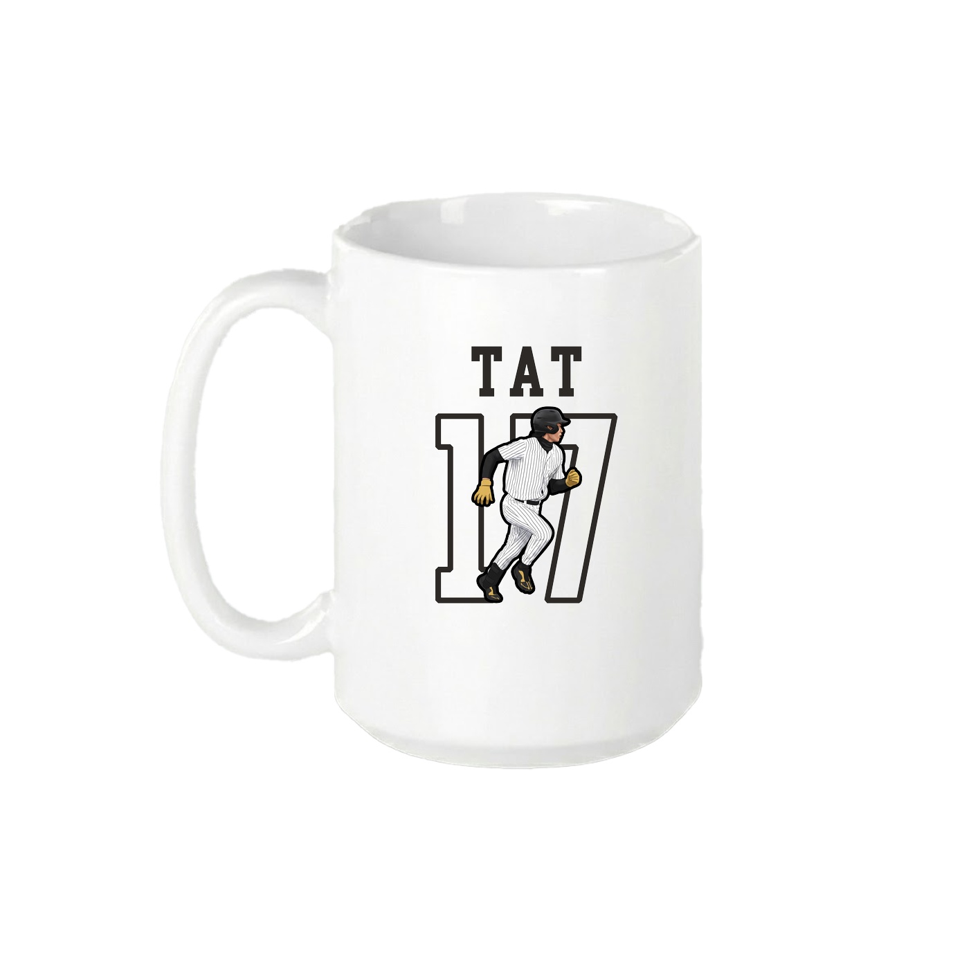 15oz Coffee Mug — Shirsey in White