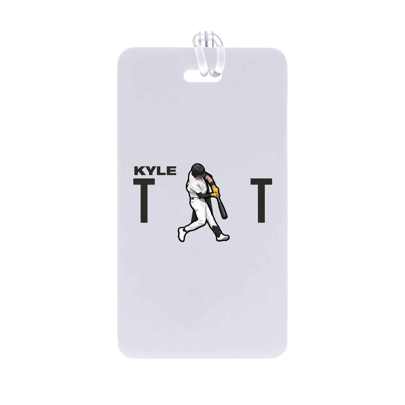 Bag Tag — Player Name in Classic