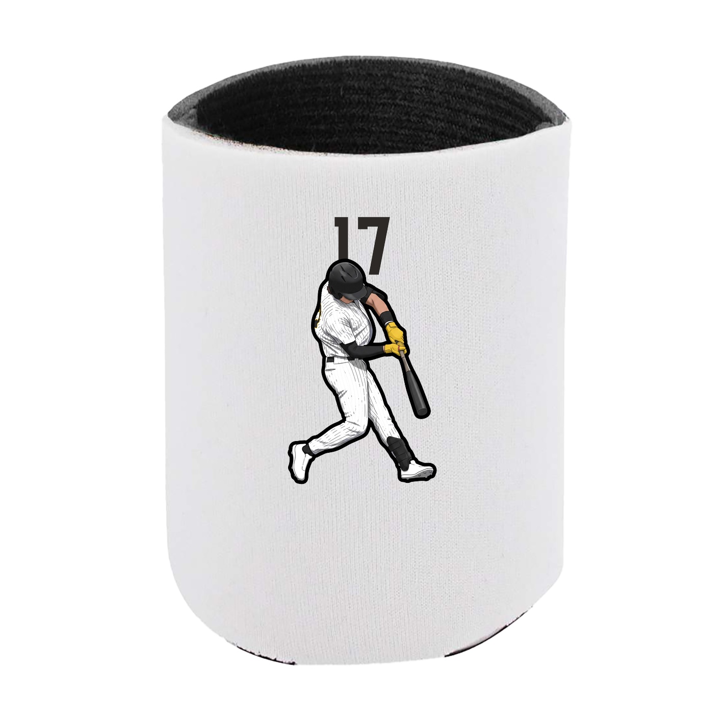 Can Holder — Number Top in White