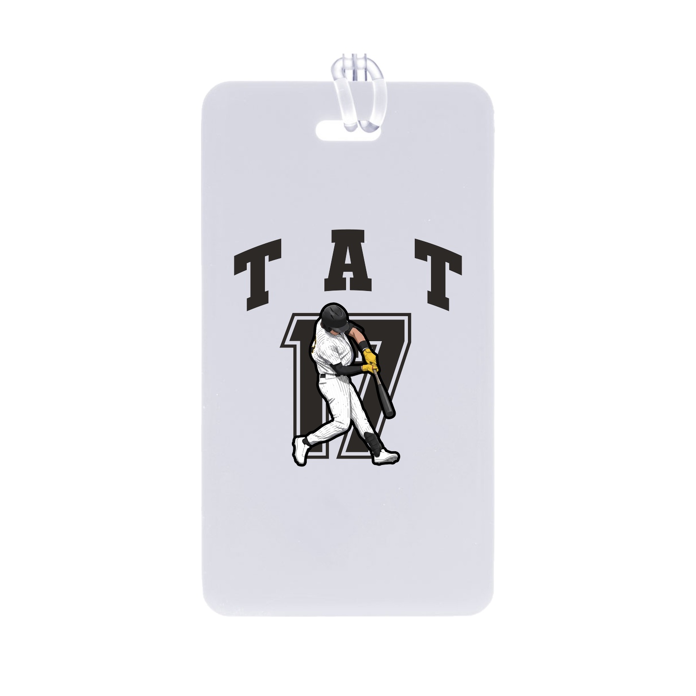 Bag Tag — Number in Classic