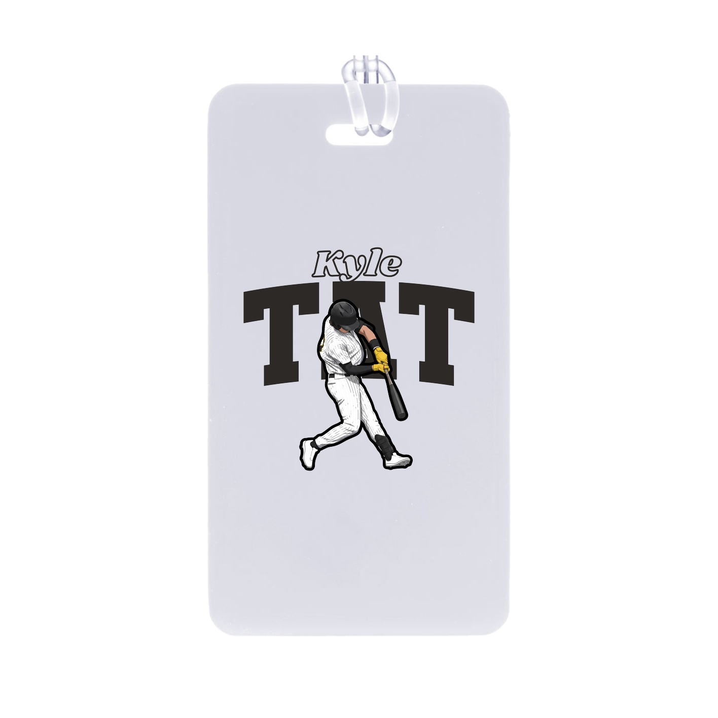 Bag Tag — Name Arch in Classic