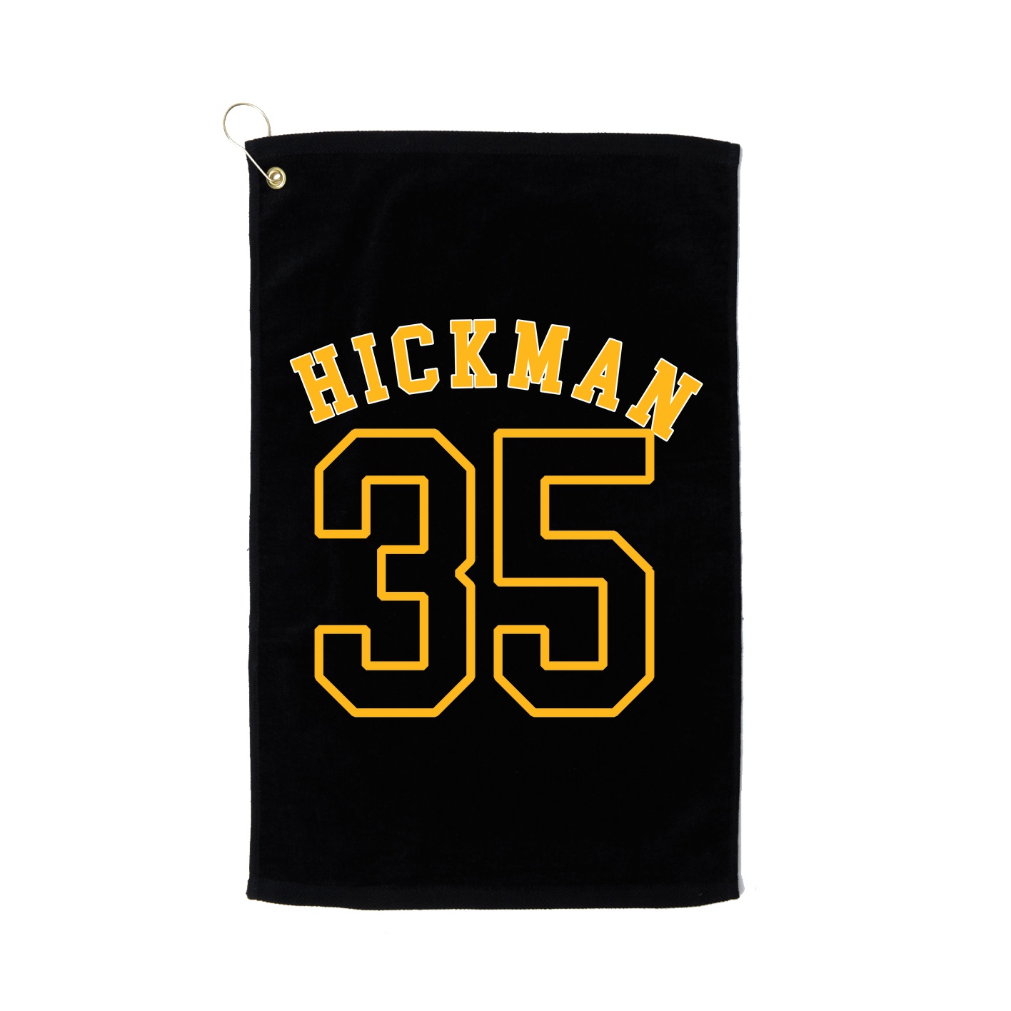 Golf Towel — Shirsey Arch in Black