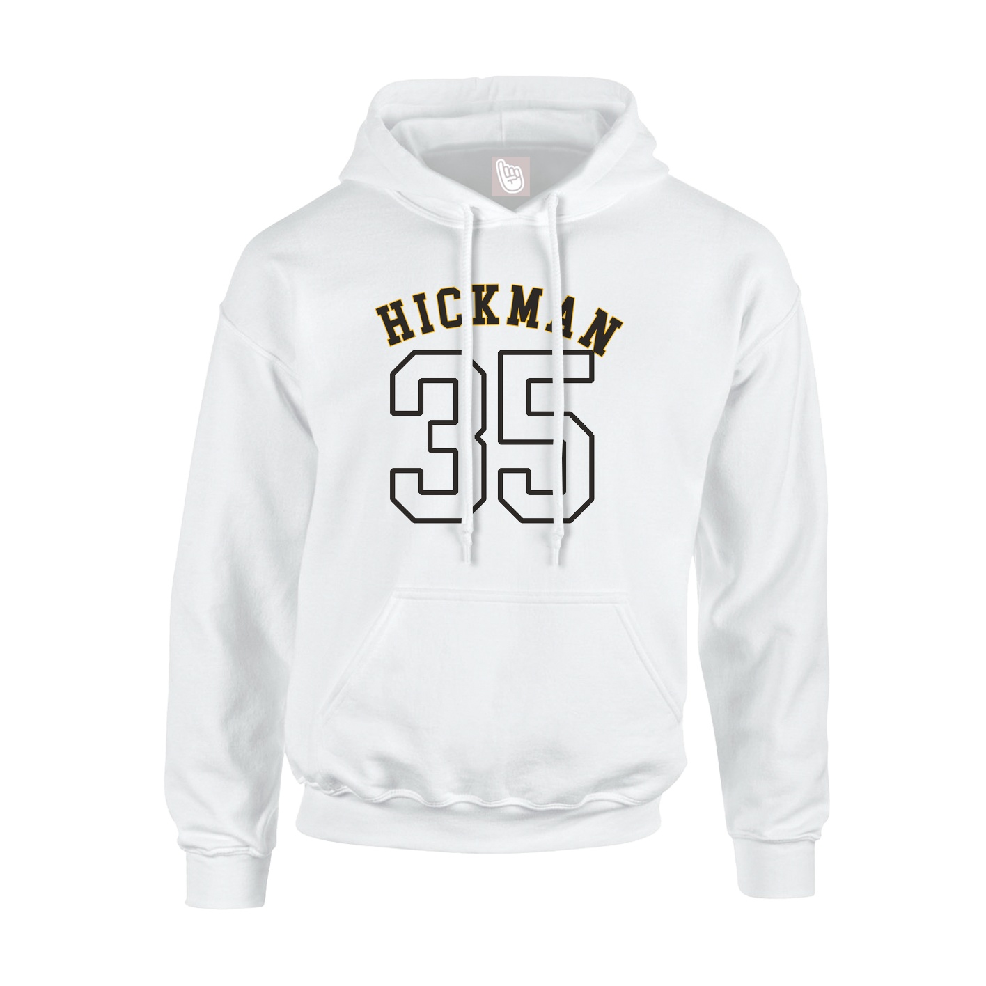 Hoodie — Shirsey Arch in White