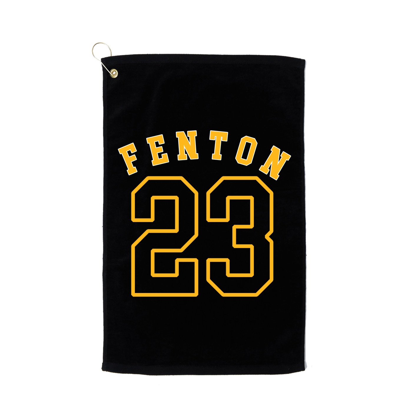 Golf Towel — Shirsey Arch in Black