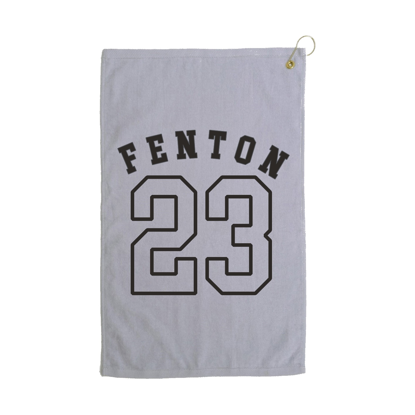 Golf Towel — Shirsey Arch in Grey