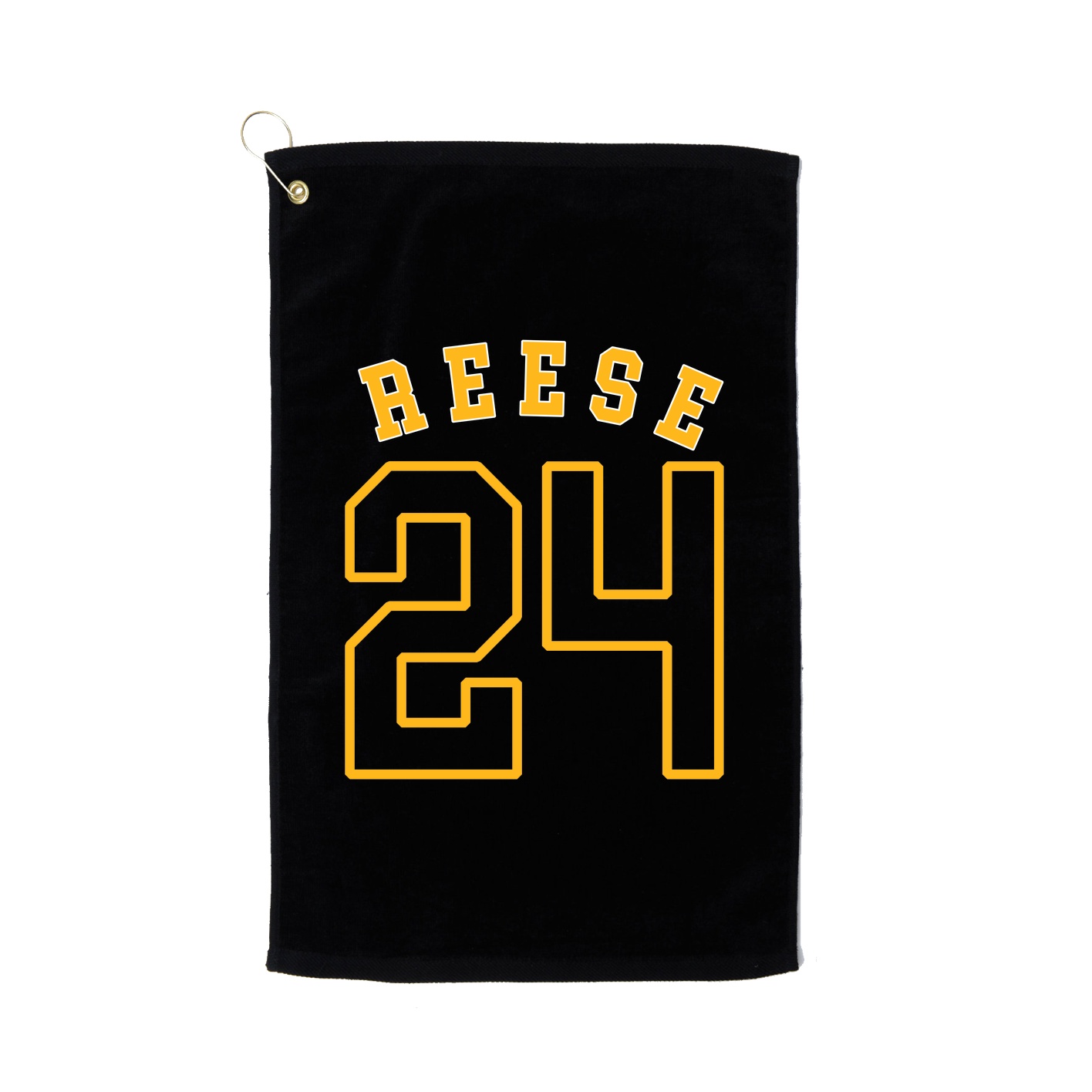 Golf Towel — Shirsey Arch in Black