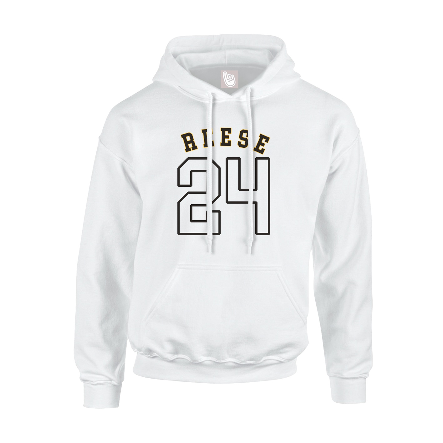Hoodie — Shirsey Arch in White