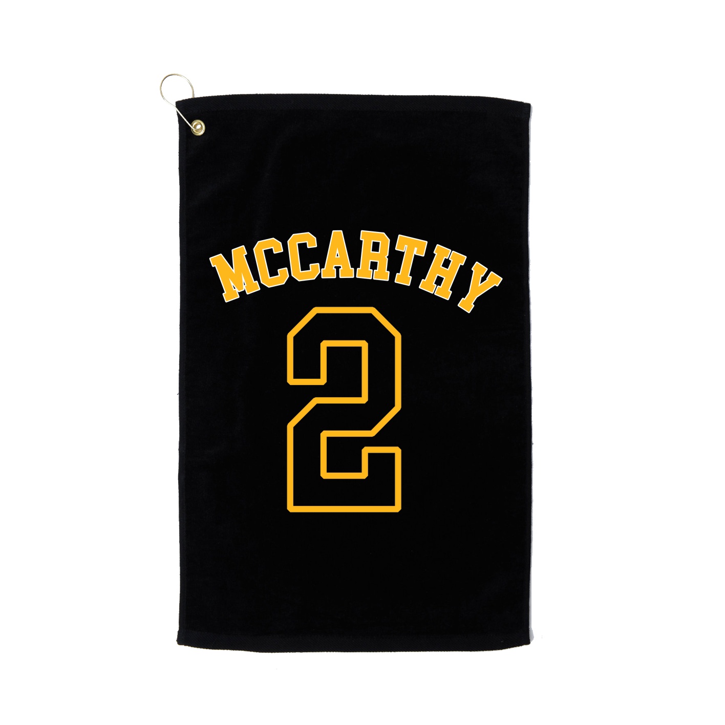 Golf Towel — Shirsey Arch in Black
