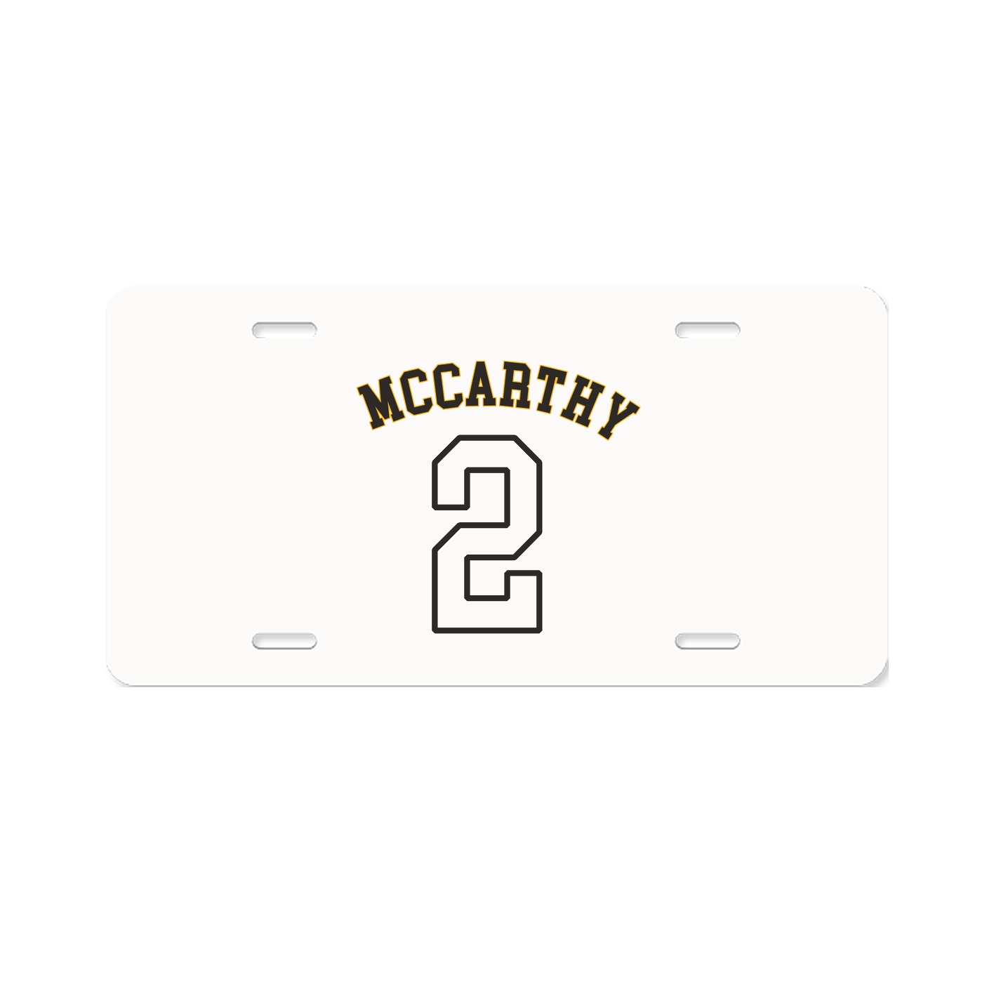 License Plate — Shirsey Arch in Classic