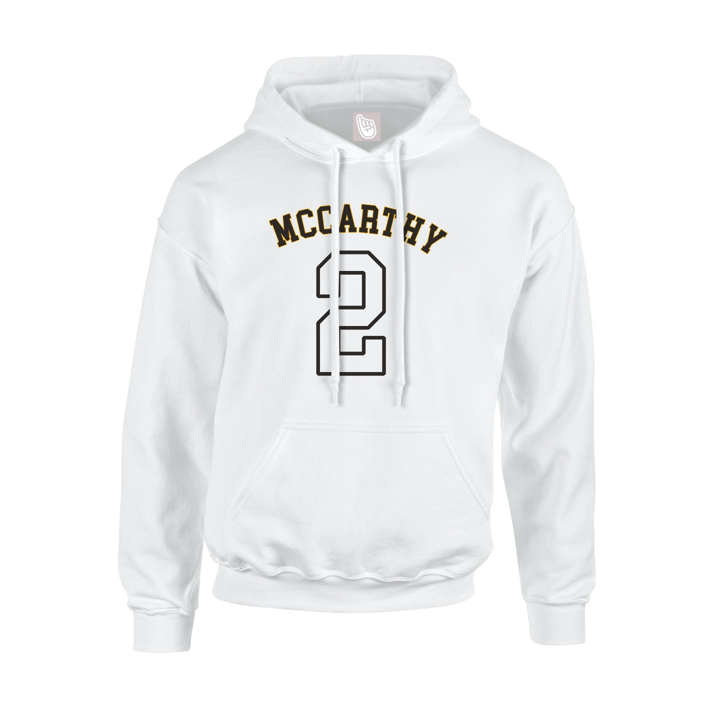 Hoodie — Shirsey Arch in White