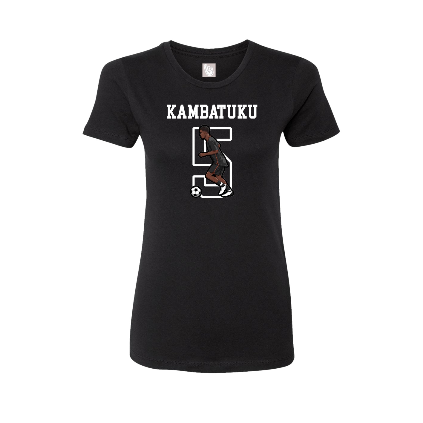 Fitted Women's Tee — Shirsey in Black
