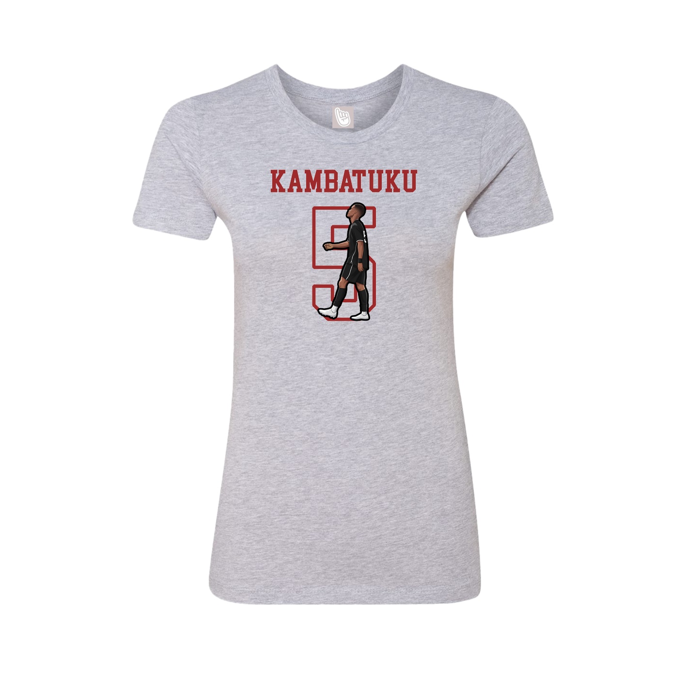 Fitted Women's Tee — Shirsey in Grey