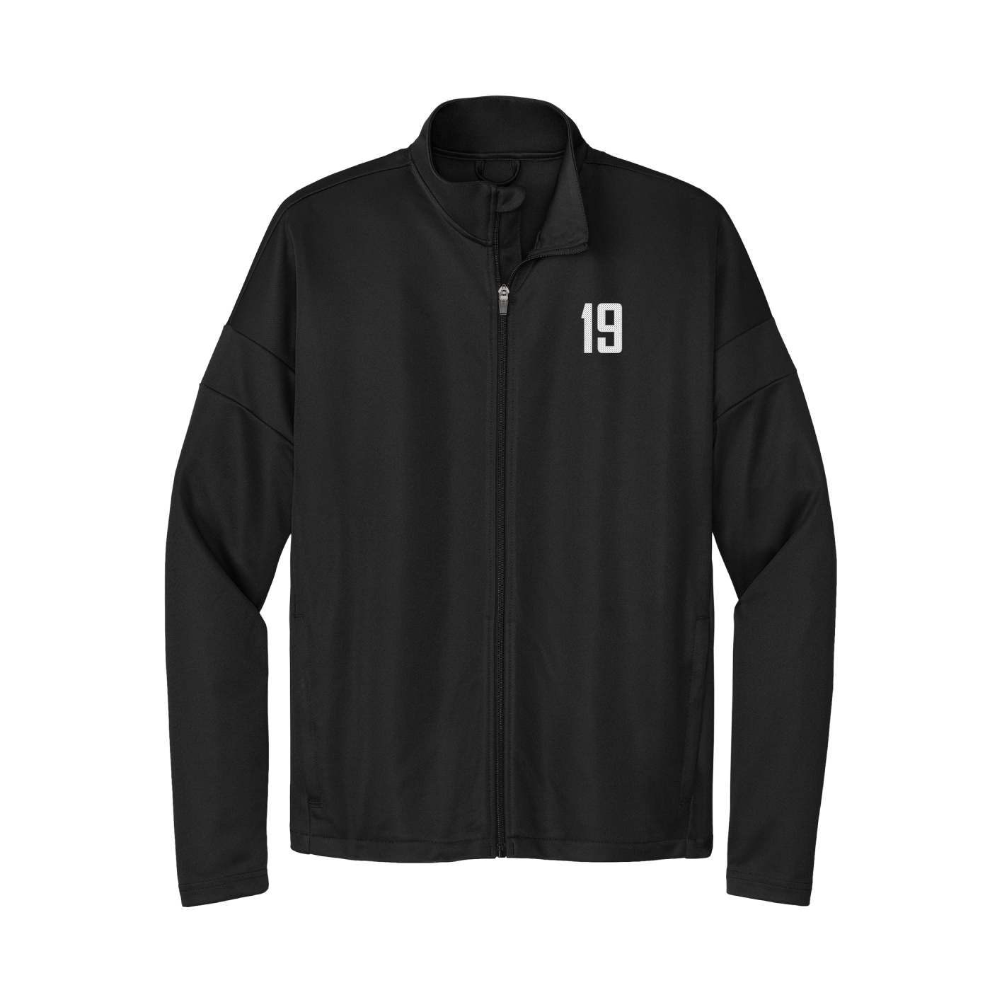 Team Travel Full-Zip Jacket — Front Shirsy in Black