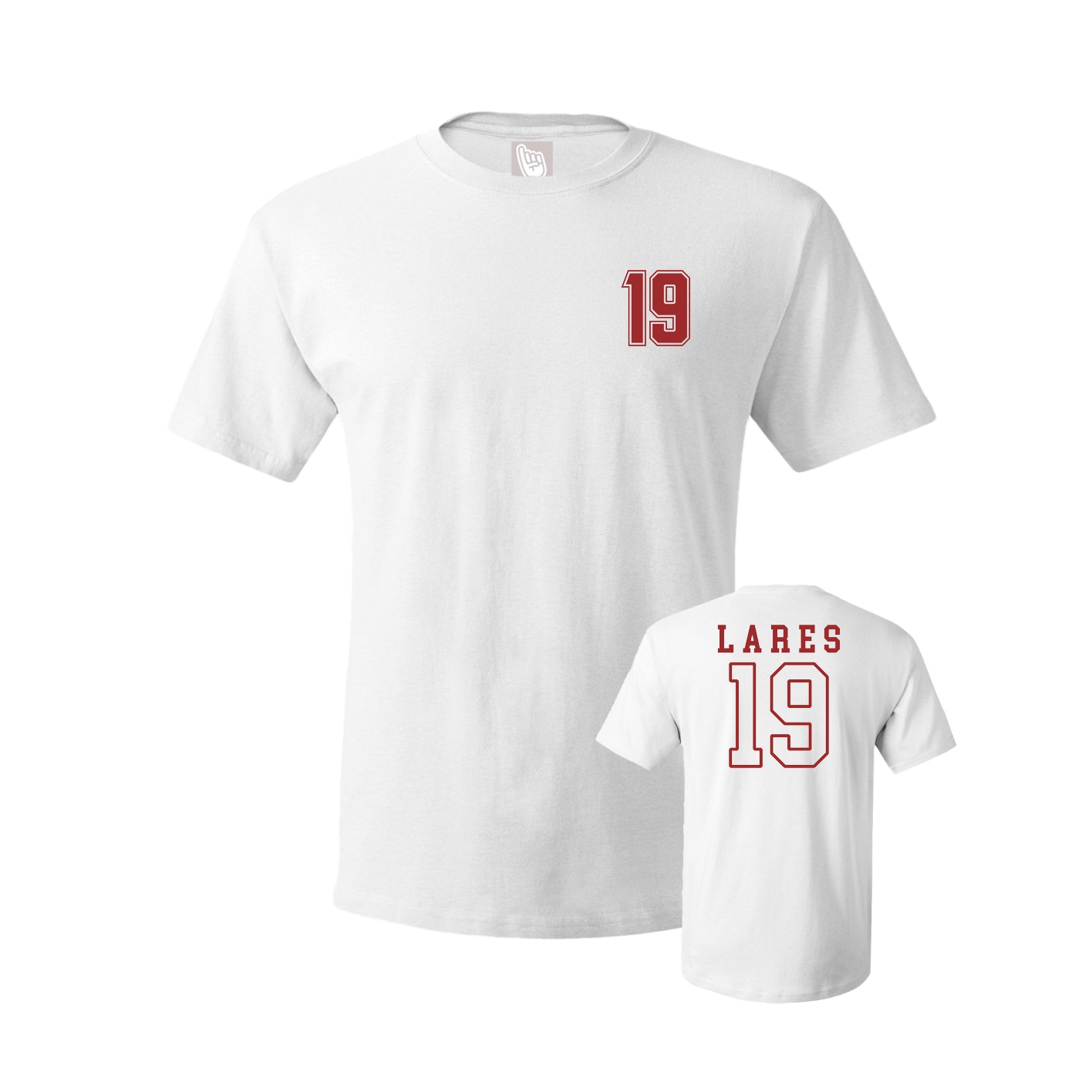 Tee — Chest Back in White