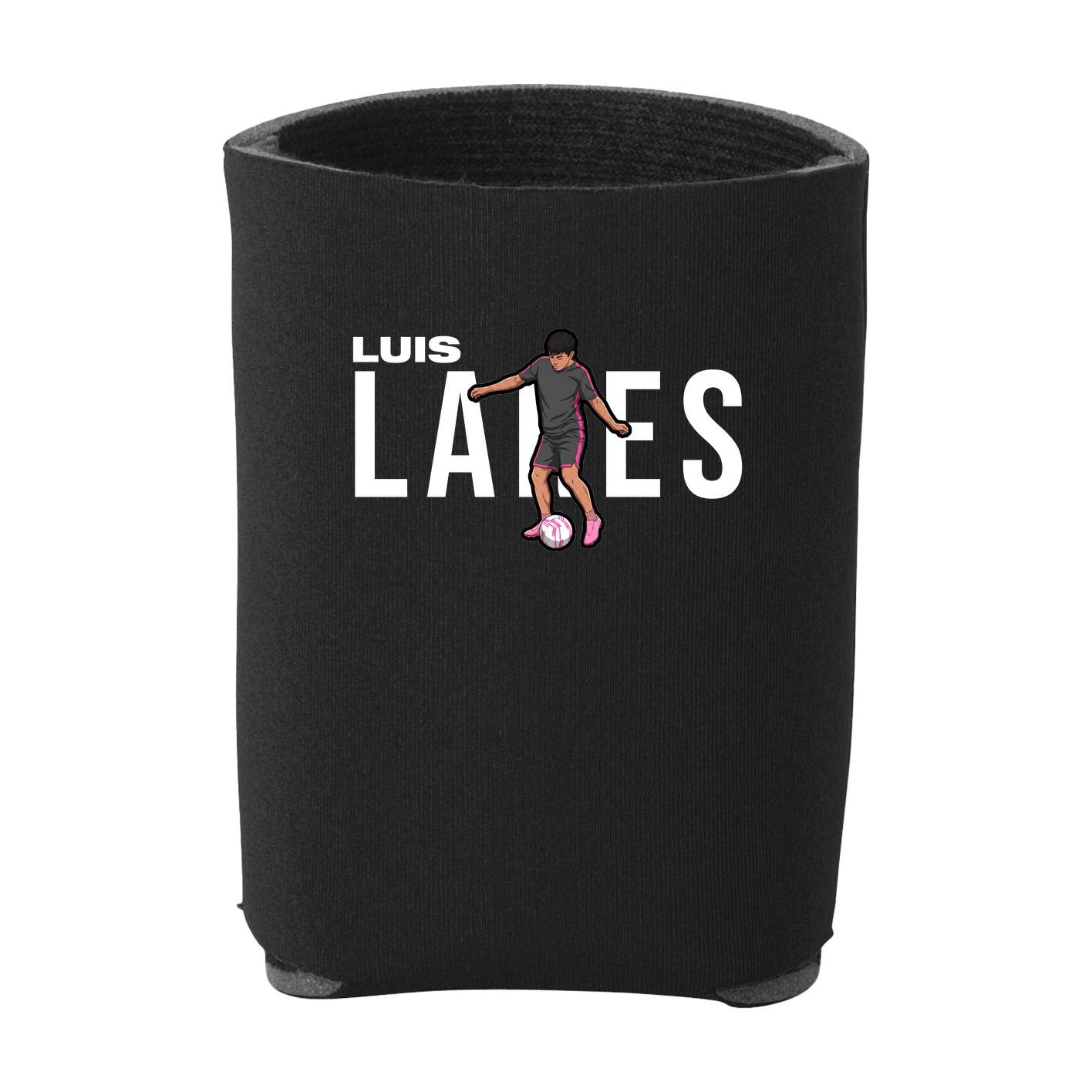 Can Holder — Player Name in Black