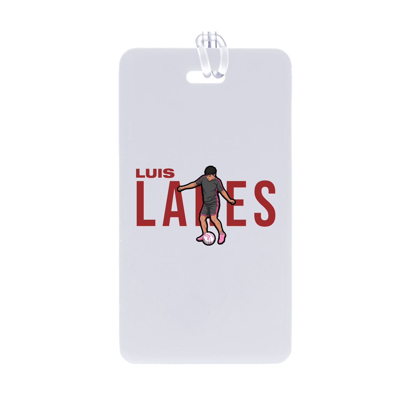 Bag Tag — Player Name in Classic