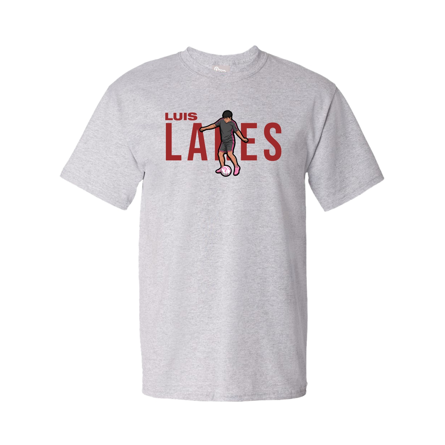 Tee — Player Name in Grey