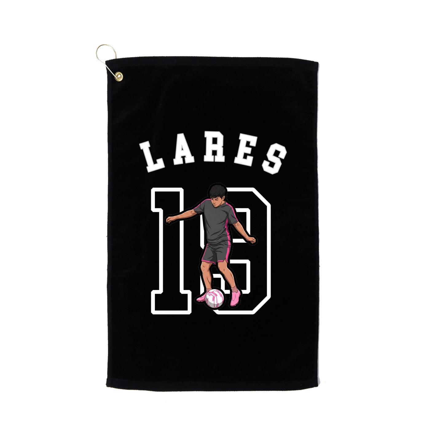 Golf Towel — Shirsey Arch in Black