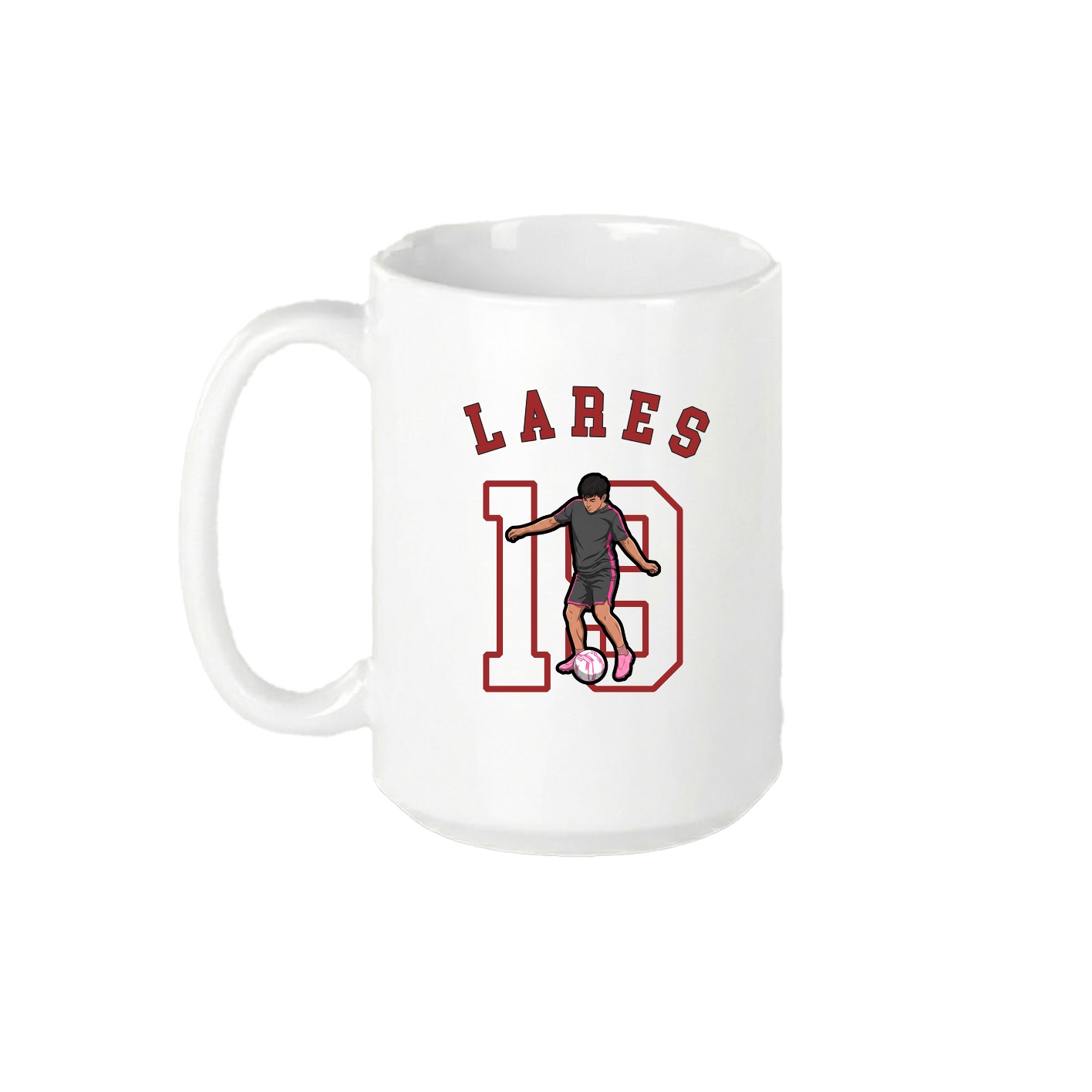 15oz Coffee Mug — Shirsey Arch in White