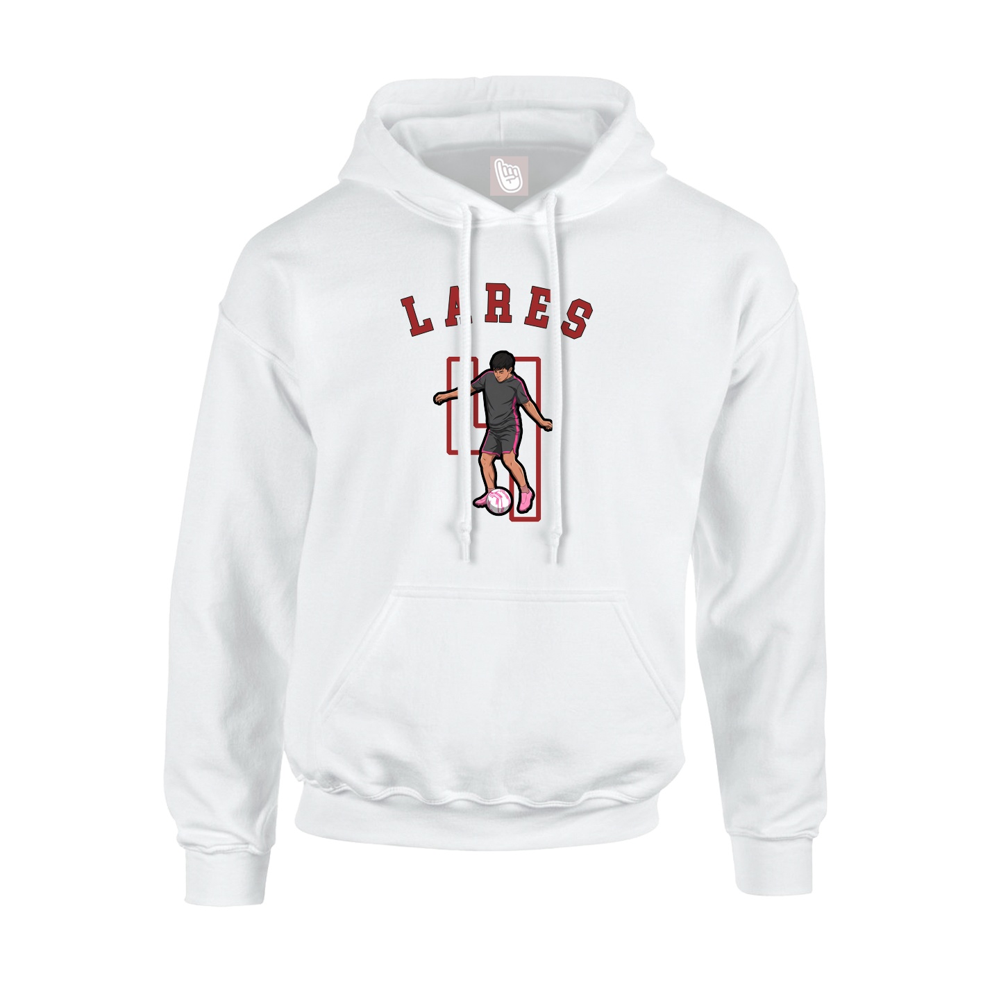 Hoodie — Shirsey Arch in White