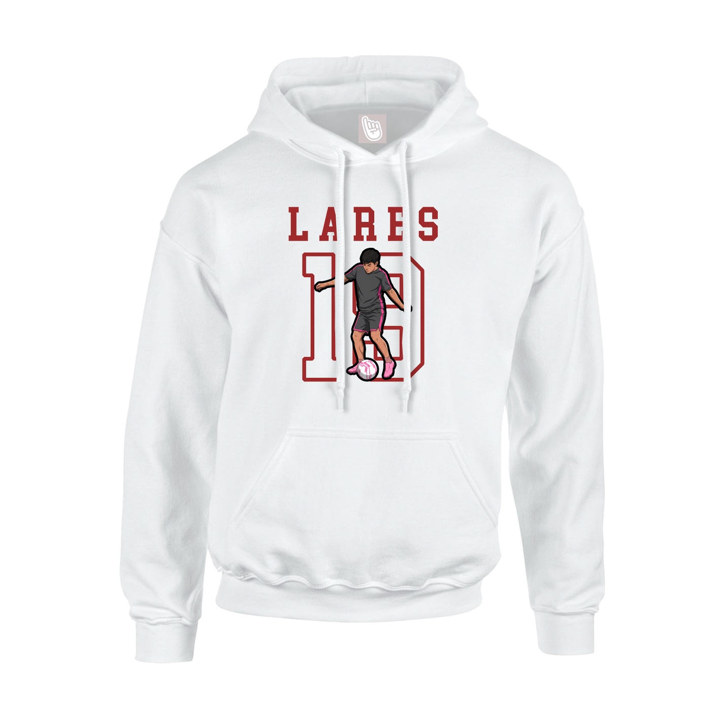 Hoodie — Shirsey in White