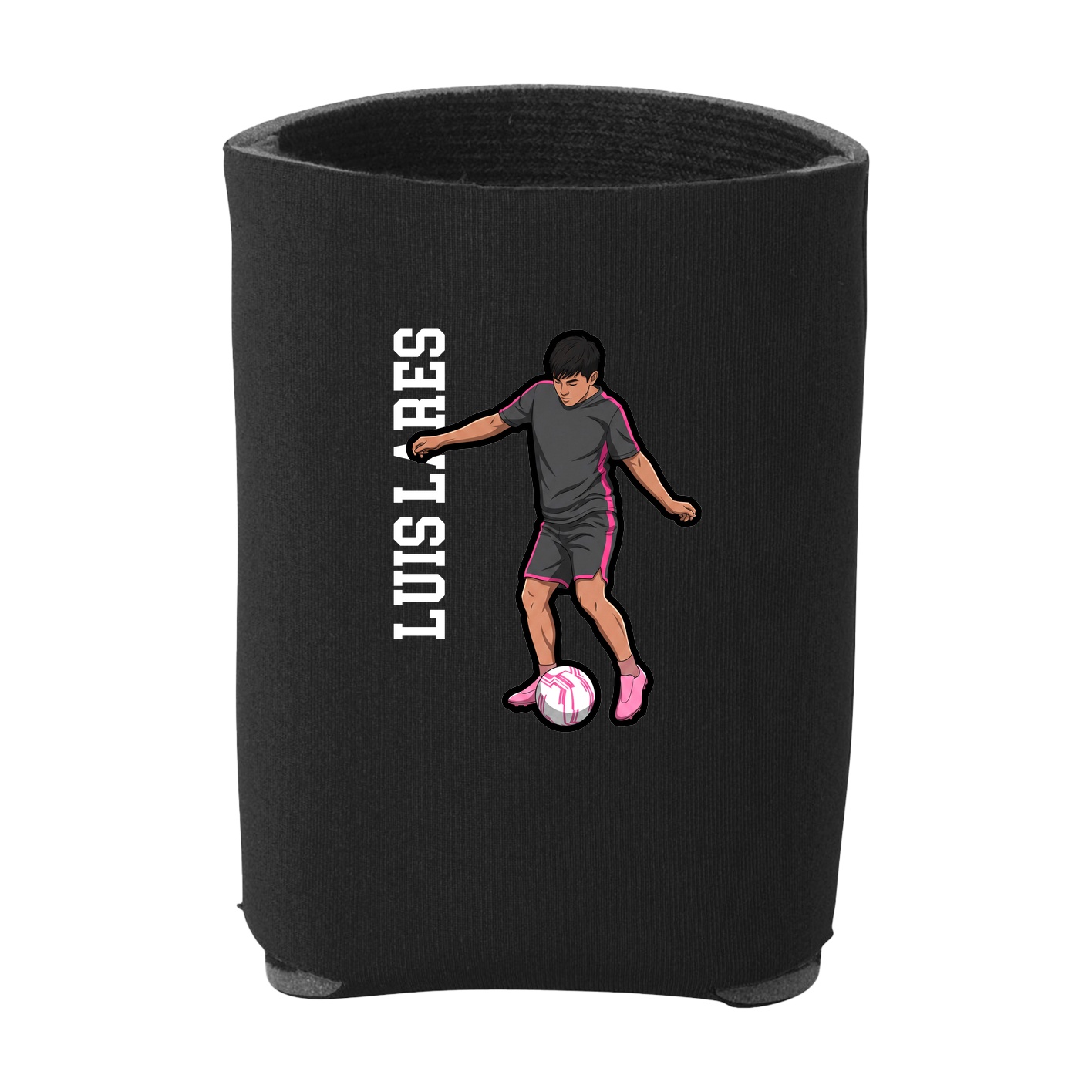Can Holder — Name Vertical in Black