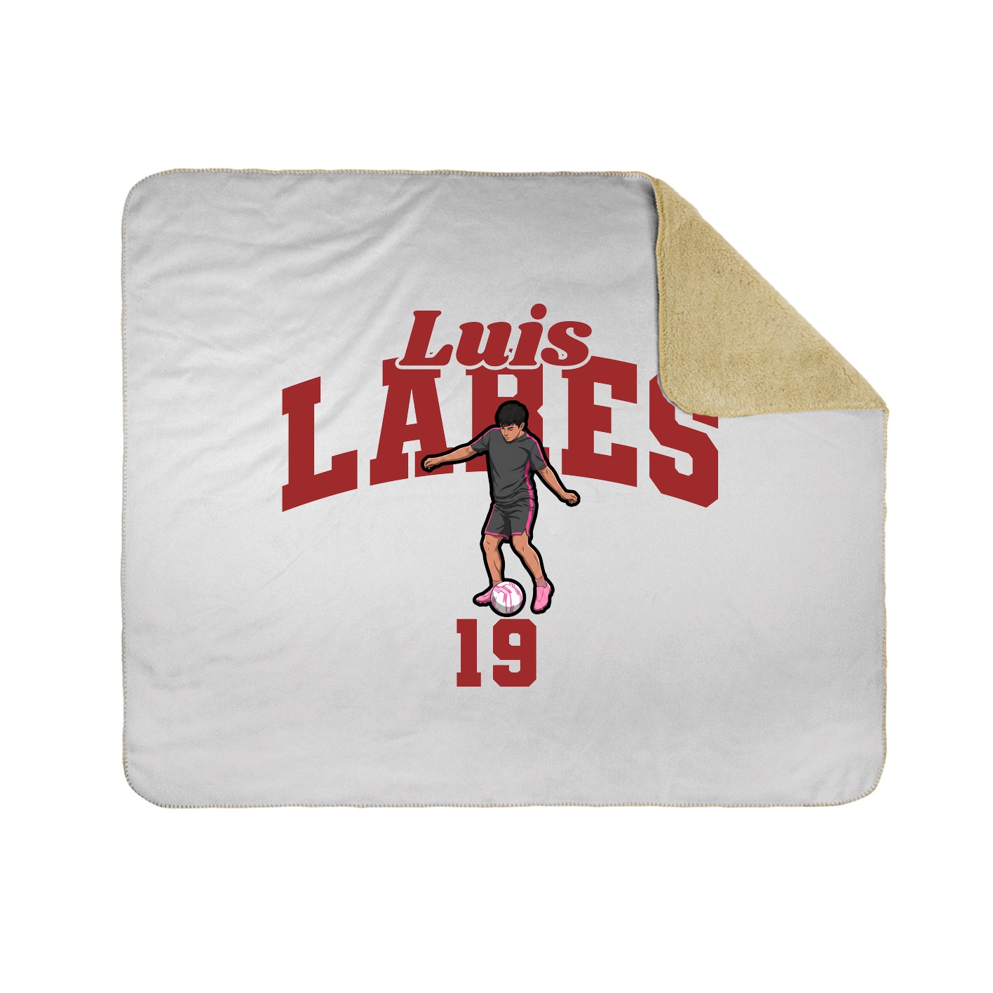 Throw Blanket — Signature Arch in White