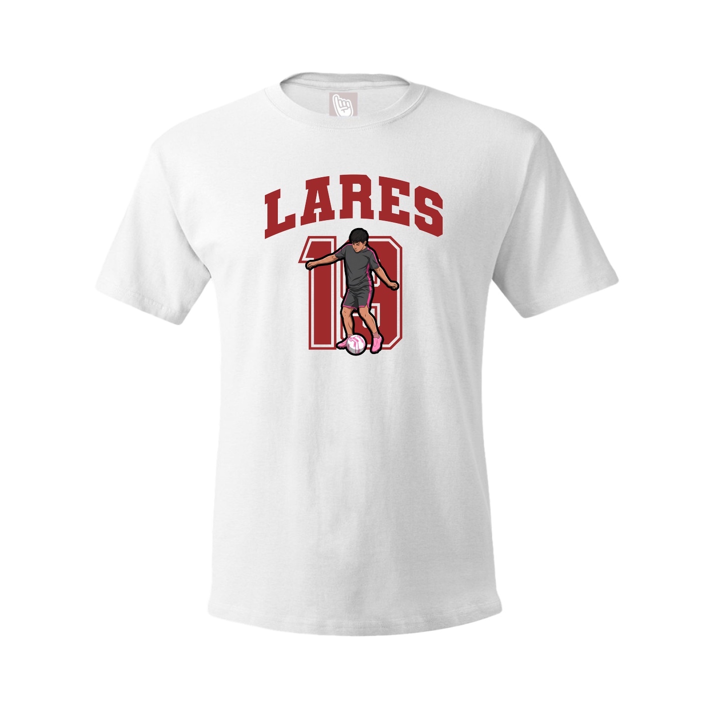 Tee — Number in White