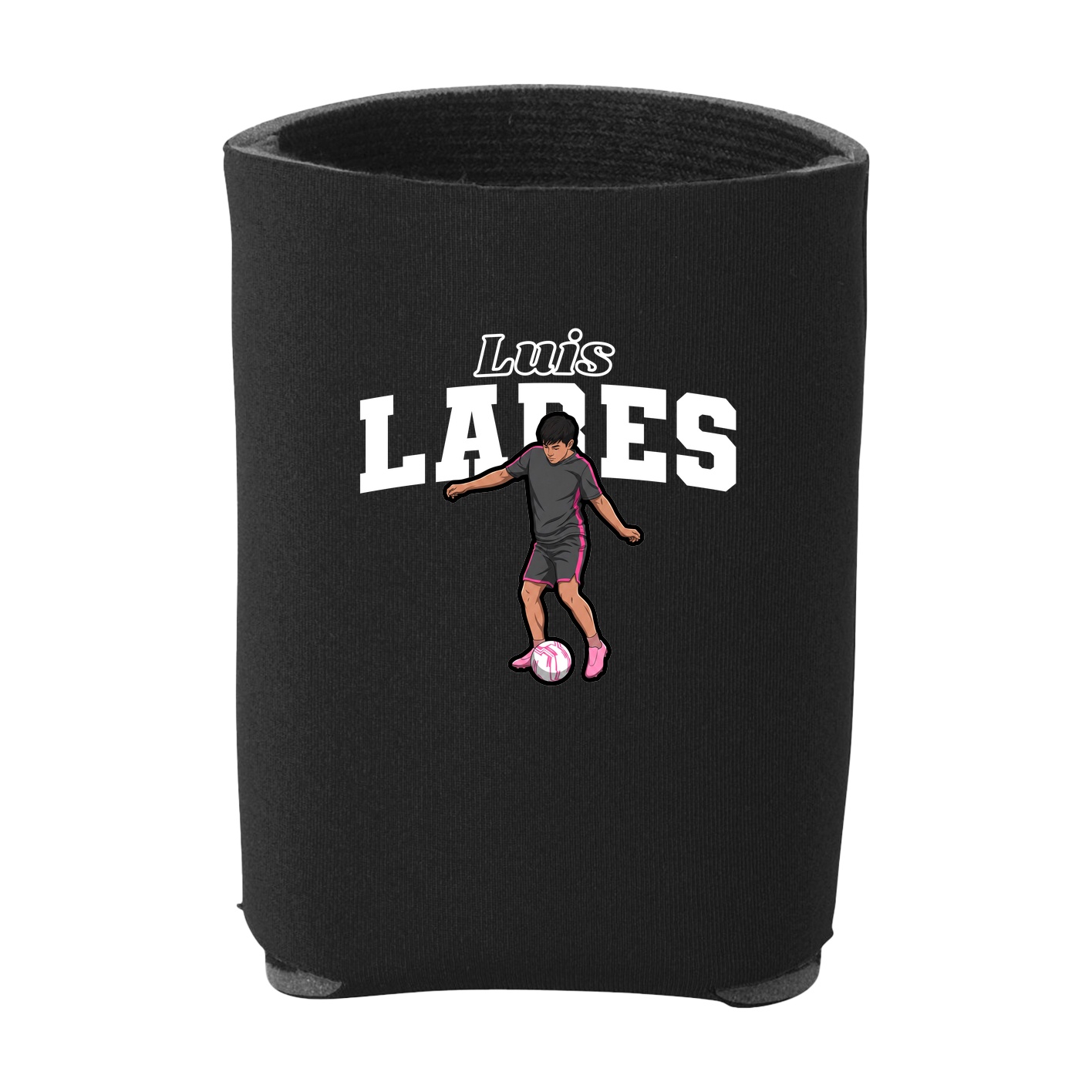 Can Holder — Name Arch in Black