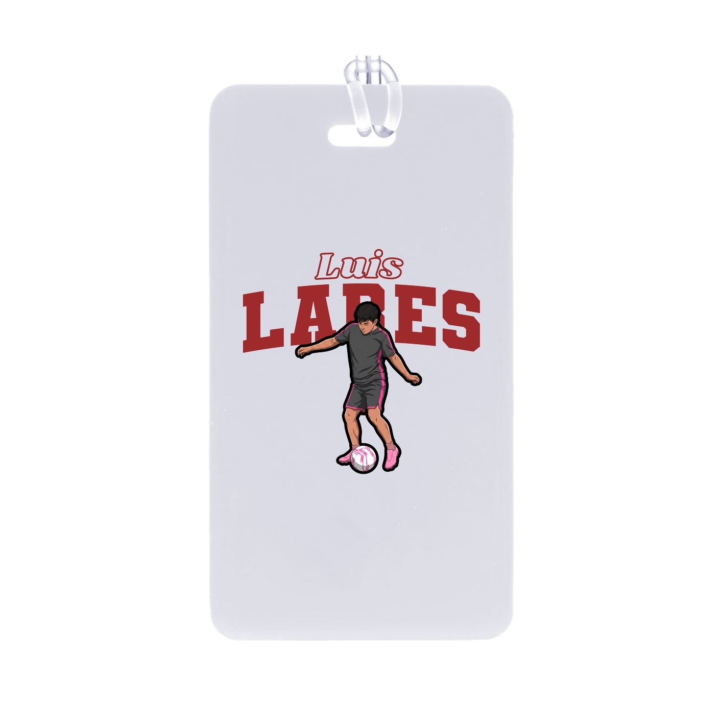 Bag Tag — Name Arch in Classic