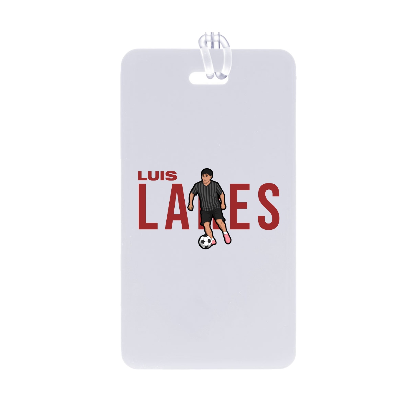 Bag Tag — Player Name in Classic