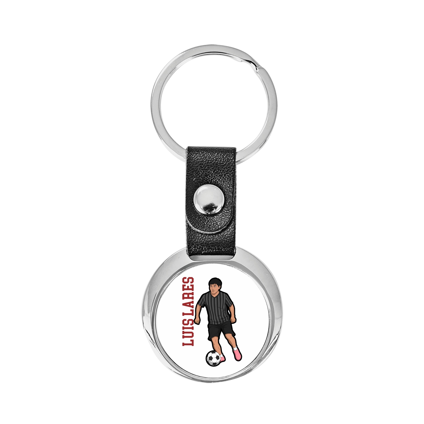 Key Chain — Name Vertical in Classic