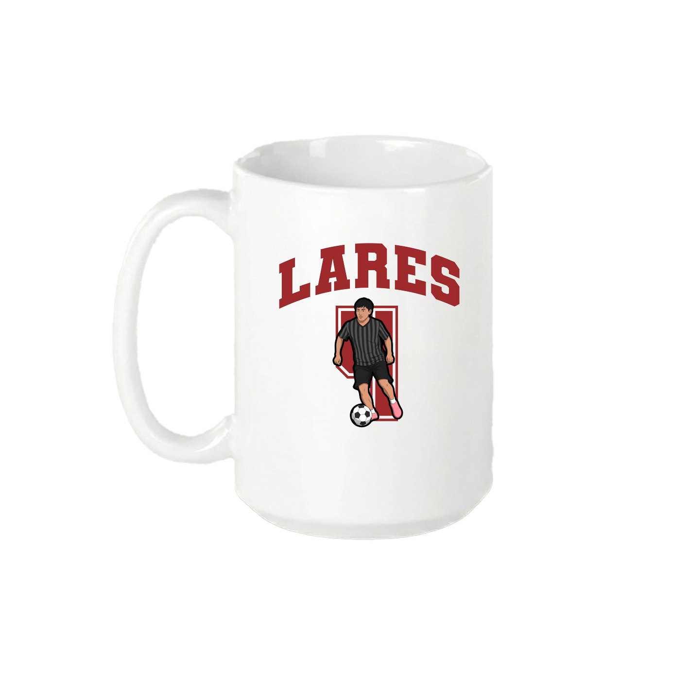 15oz Coffee Mug — Number in White