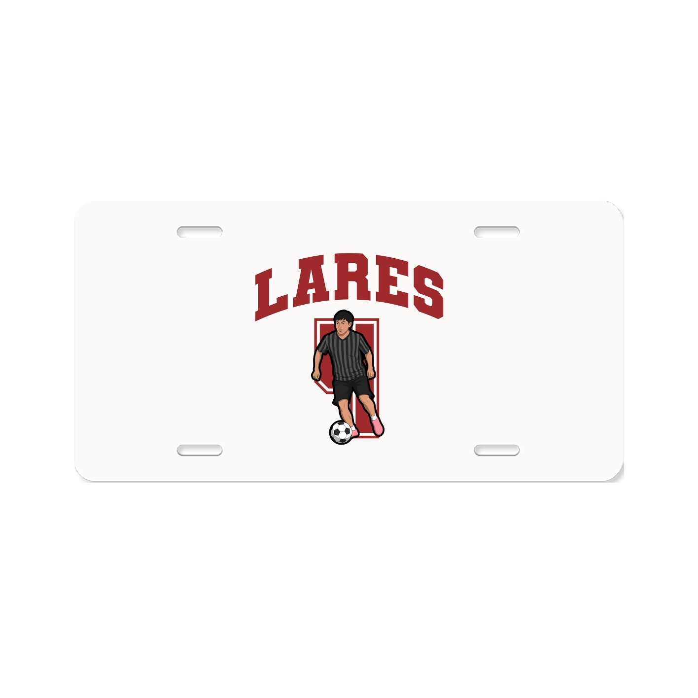 License Plate — Number in Classic