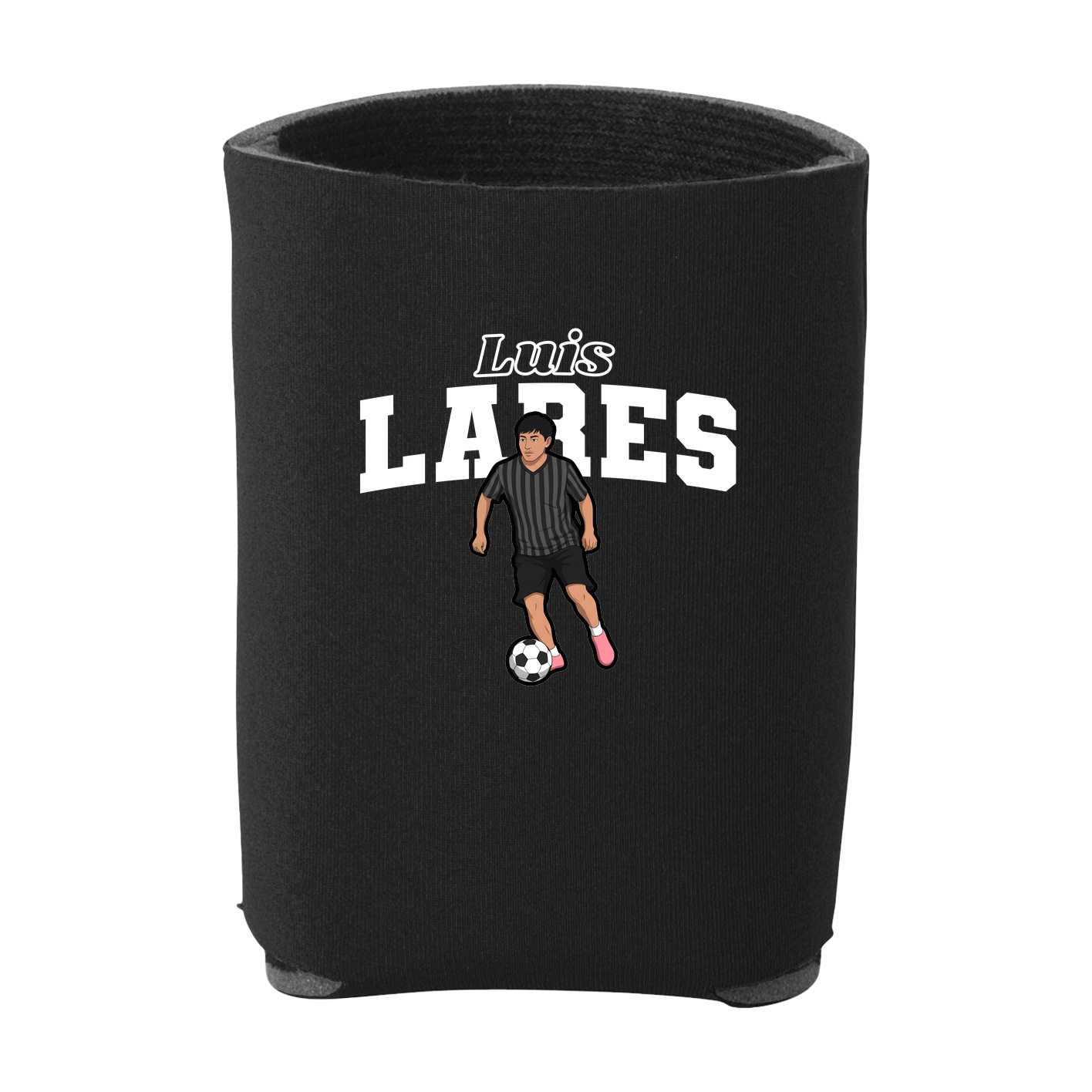 Can Holder — Name Arch in Black