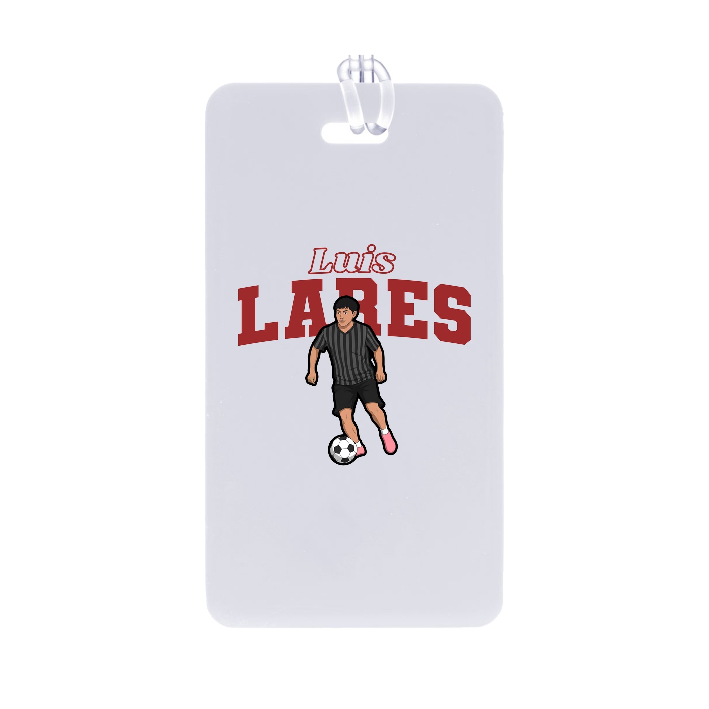 Bag Tag — Name Arch in Classic