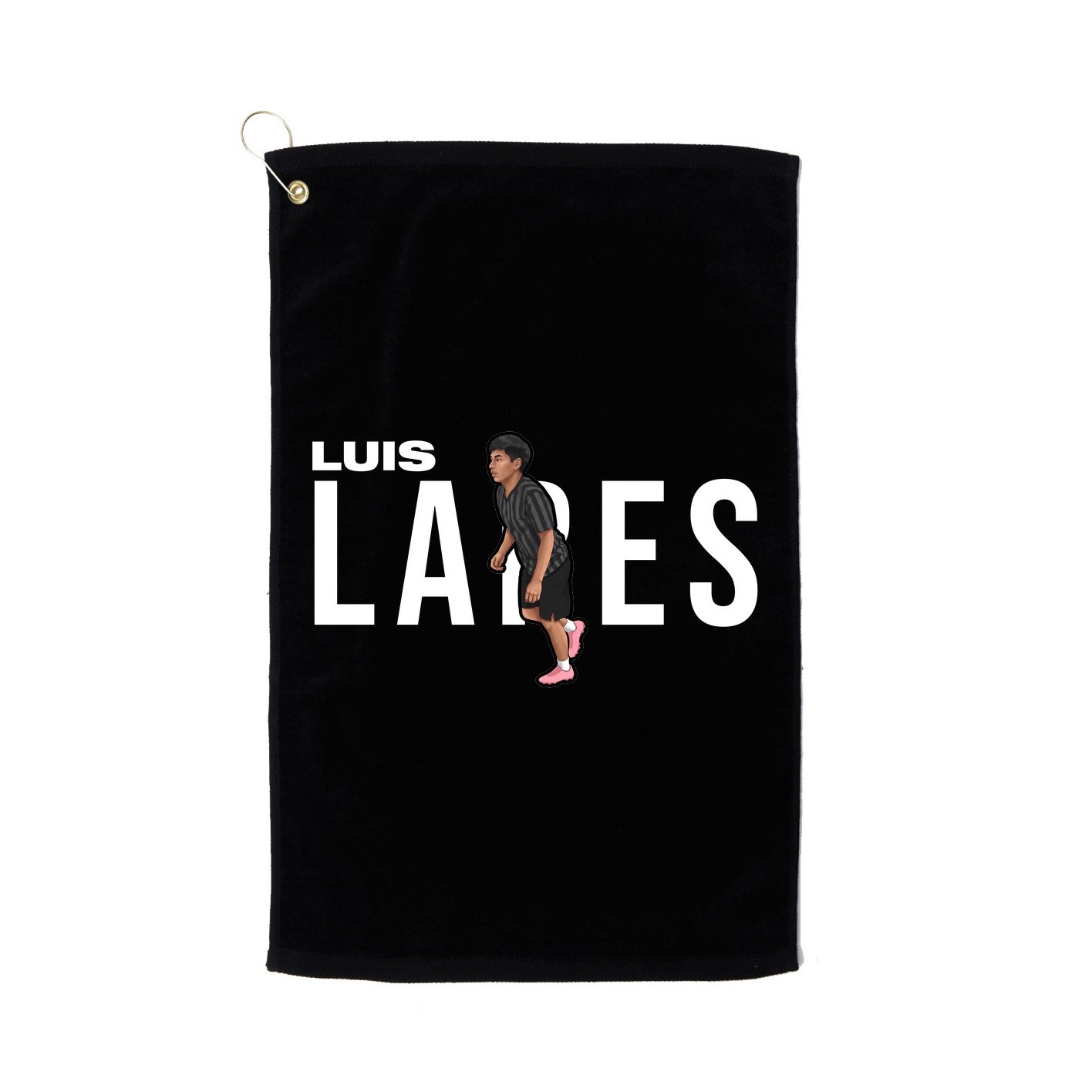 Golf Towel — Player Name in Black