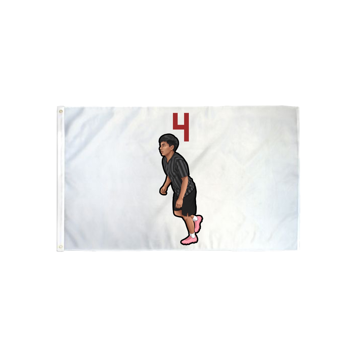 3x5 Flag — Number Top in Classic