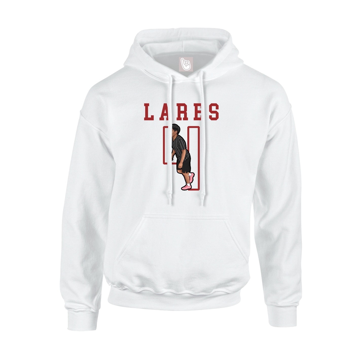 Hoodie — Shirsey in White