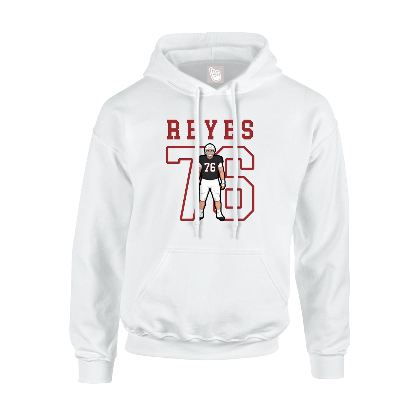 Youth Hoodie — Shirsey in White