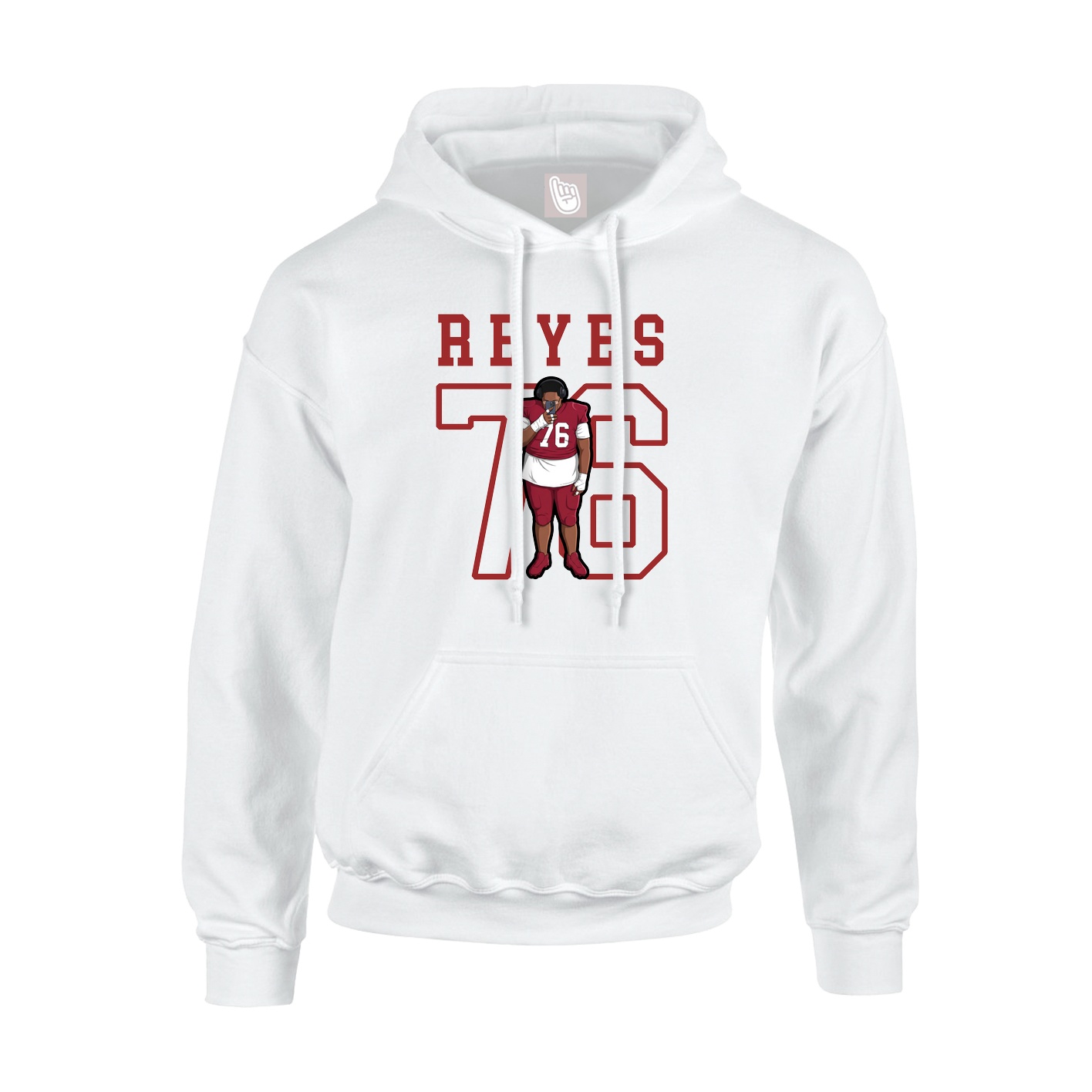 Youth Hoodie — Shirsey in White