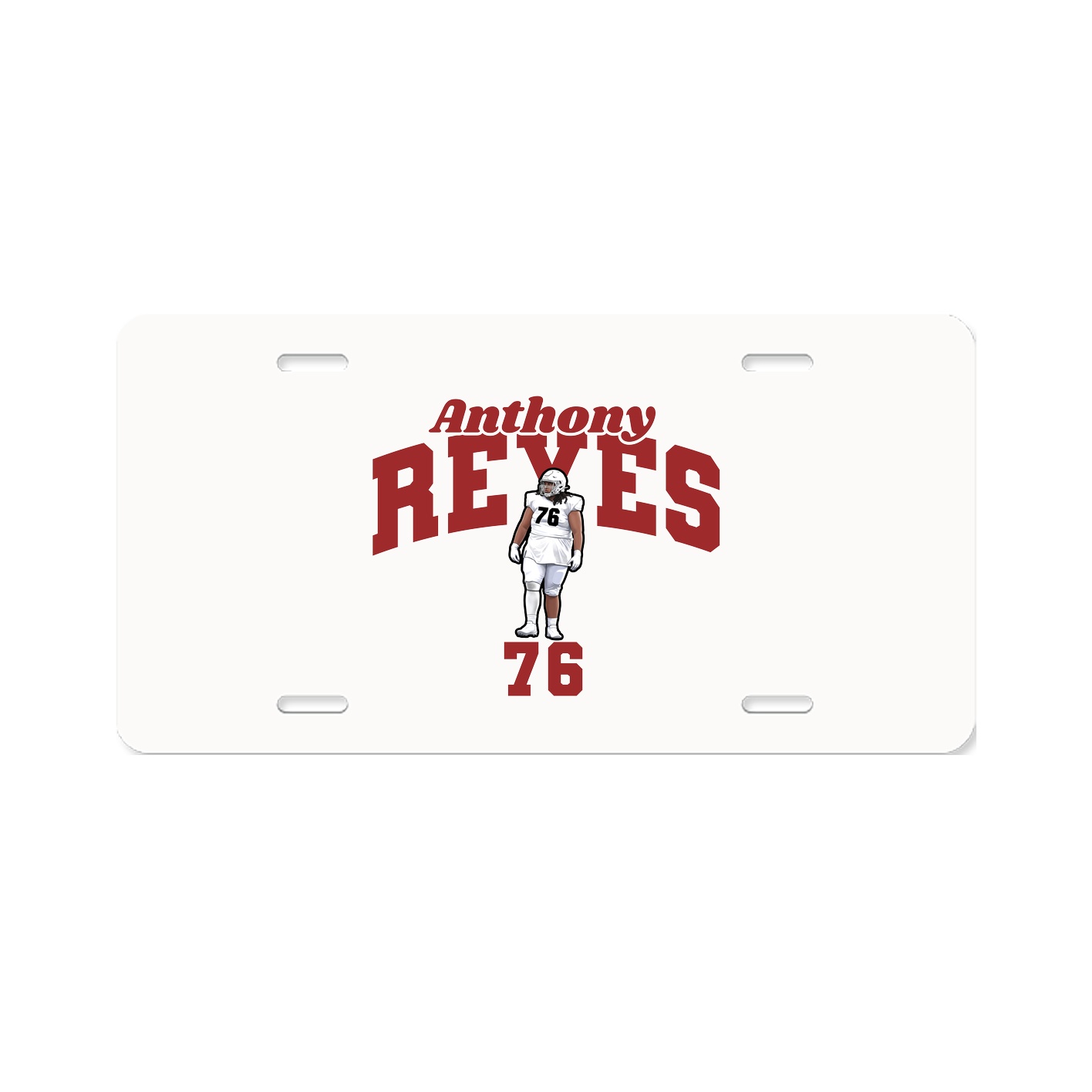 License Plate — Signature Arch in Classic